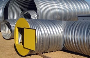 Using Corrugated Steel for Reclaim Tunnel Applications